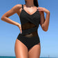 Women's Sexy Mesh One Piece Swimsuit