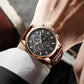 Men's Multifunction Waterproof Luminous Quartz Watch