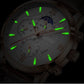 Men's Multifunction Waterproof Luminous Quartz Watch