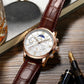 Men's Multifunction Waterproof Luminous Quartz Watch