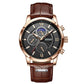 Men's Multifunction Waterproof Luminous Quartz Watch