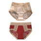 Retro Lace & Satin Panties with Silk Crotch