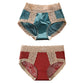 Retro Lace & Satin Panties with Silk Crotch