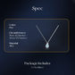 💕Buy 1 Get 1 Free💕Elegant Blue Teardrop Necklace for Women