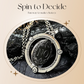 📢📢50% OFF !!!⏰Unisex Retro Spinning Decision Coin Necklace