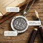 📢📢50% OFF !!!⏰Unisex Retro Spinning Decision Coin Necklace