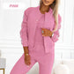 Women's Casual 3-Piece Set - Jacket, Tank Top & Pants