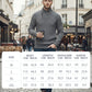 High-Neck Asymmetrical Zipper Sweater for Men