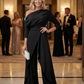 Women's Elegant One-Shoulder Jumpsuit