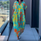 Women's Casual Elegant Printed V-Neck Dress