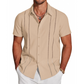👔 50% OFF NOW! 🌴 Men's Breathable Quick-Dry Button-Down Shirt – Structured Fit & Versatile Summer Style 👖