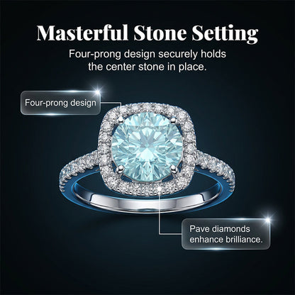 Elegant Firework Cut Ring in Multiple Colors