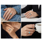 Elegant Firework Cut Ring in Multiple Colors