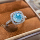 Elegant Firework Cut Ring in Multiple Colors