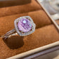 Elegant Firework Cut Ring in Multiple Colors