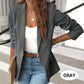 🧥 LIMITED-TIME 50% OFF! 💥 Elegant Soft Solid Color Lapel Buttons Jacket – Classic Collar, One-Button, Versatile ✨