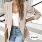 Elegant Soft Lapel Jacket – Luxury Comfort & Timeless Style 💼🌸