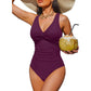 Women's Tummy Control One-Piece Swimsuit