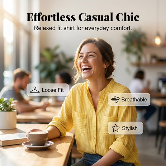 🎁New arrival 50% OFF💥Women's Plus Size Henley V Neck Shirt– Flattering, Soft & Stylish! ✨