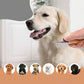 Pet Detangling Brush with Long Steel Blades for Dog & Cat
