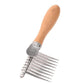 Pet Detangling Brush with Long Steel Blades for Dog & Cat