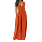 ⏳Time-Limited Special⏰Women's Round Neck Short Sleeve Casual Soft Fabric Long Dress