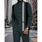 Men's Striped Shirt & Pants 2-Piece Set