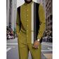 Men's Striped Shirt & Pants 2-Piece Set