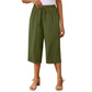 👖 50% OFF NOW!☁️ Women's Capri Pants – Drawstring Waist & Breathable – Casual Summer Essential ✨