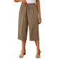 👖 50% OFF NOW!☁️ Women's Capri Pants – Drawstring Waist & Breathable – Casual Summer Essential ✨
