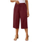 👖 50% OFF NOW!☁️ Women's Capri Pants – Drawstring Waist & Breathable – Casual Summer Essential ✨