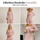 Flattering Square Neck Maxi Dress