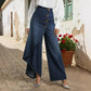 ⏳Time-Limited Special⏰Asymmetrical Wrap Denim Skirt Pants