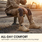 Waterproof Steel Toe Work Boots for Men