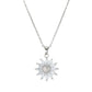 Sunflower Pendant Necklace for Women