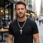 ⛓️ 50% OFF NOW! ✝️ Men's Stainless Steel Cross Pendant Necklace – Timeless Symbol, Durable Materials & Gift-Ready Box 🎁