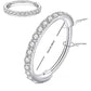 Stylish Diamond Earrings & Nose Ring