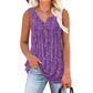👚 50% OFF NOW! 🌸 Women's Printed Button Sleeveless Top – Chic Print, Breathable & Lightweight ✨