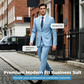 📢📢50% OFF !! ⏰Men's 2-Piece Modern Fit Business Suit Set