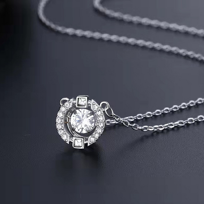 🎁New arrival 50% OFF💥 Sweatproof Plated Sparkling Dance Rhinestone Necklace