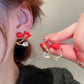 Versatile tulip flower earrings