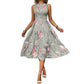 🥳2026 HOT SALE🥳💞Women’s Sleeveless Floral Print Casual Dress