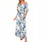 📢📢40% OFF !! ⏰Summer Bohemian Beach Slit Maxi Dress