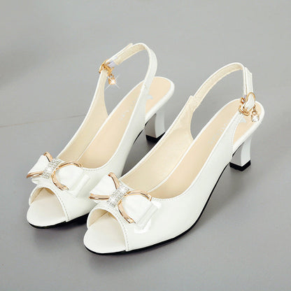 Limited time offer – bestselling sandals! 🔥👡Women's Elegant Peep-Toe Slingback Sandals