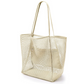 👜 50% OFF NOW! 🏖️ Women's Casual Mesh Shoulder Bag – Large Capacity, Durable Mesh & Secure Inner Pocket 🌊