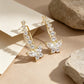 Sparkling Butterfly Crawler Earrings