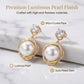 ✨Buy 1 Get 1 Free✨Elegant Pearl & Crystal Swirl Drop Earrings