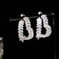 ❣️Love Wheat Crystal Earrings