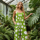📢📢40% OFF !! ⏰Women's Floral Print Wide Leg Jumpsuit
