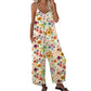 📢📢40% OFF !! ⏰Women's Floral Print Wide Leg Jumpsuit